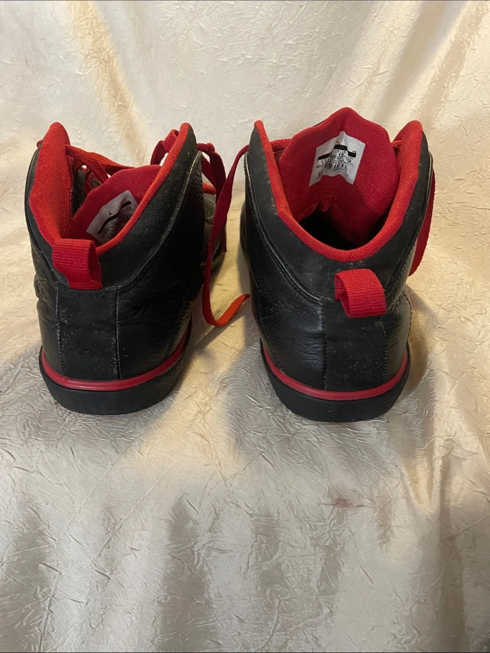 Jordan  X Auto Clave size 11 Men's Black Sneakers with Red Accents